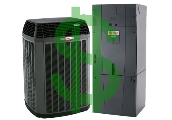 trane 1.5 ton ac unit cost